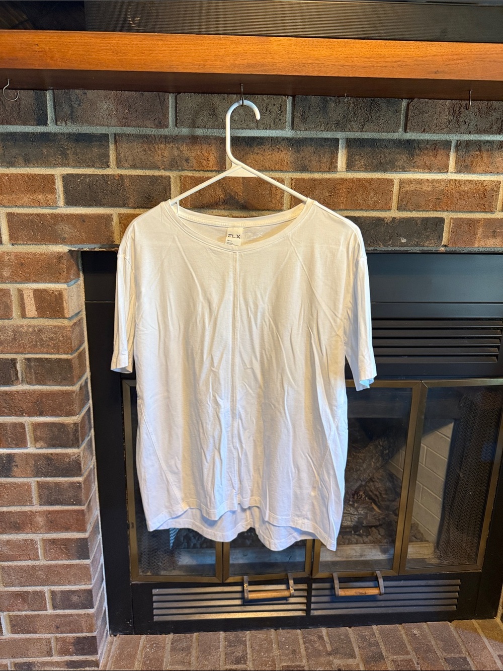 Women's White Short Sleeve Crew Tee